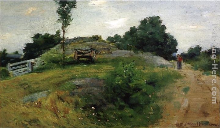 Julian Alden Weir Connecticut Scene at Branchville